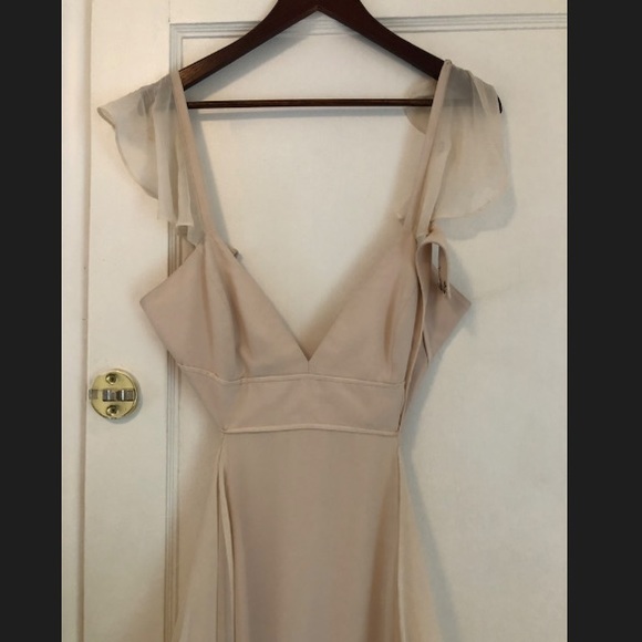 BCBG Runway Lourdes Blush Dress size 10 NWT - Picture 6 of 8